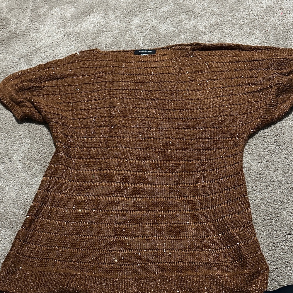 Wide Brown Sweater
